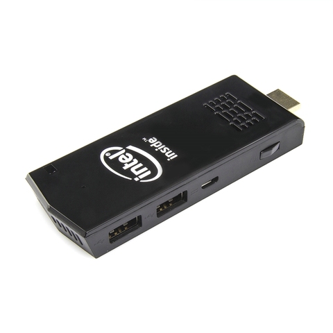 Intel W5 pro Mini PC Computer Stick с Windows 10 Atom Z8350 RAM 2GB eMMC 32GB Bluetooth 4,0 встроенный вентилятор ► Фото 1/5