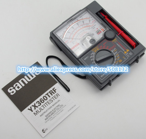 Аналоговый мультиметр Sanwa YX360TRF, тестер постоянного тока, новое производство Япония, YX-360TRF ► Фото 1/4