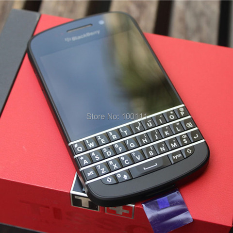 Оригинальный мобильный телефон BB Q10 Blackberry Q10, разблокированный, 3,1 дюйма, двухъядерный, 8 Мп, 2 ГБ + 16 ГБ, Wi-Fi, русская клавиатура, Арабская/бесплатная доставка ► Фото 1/3