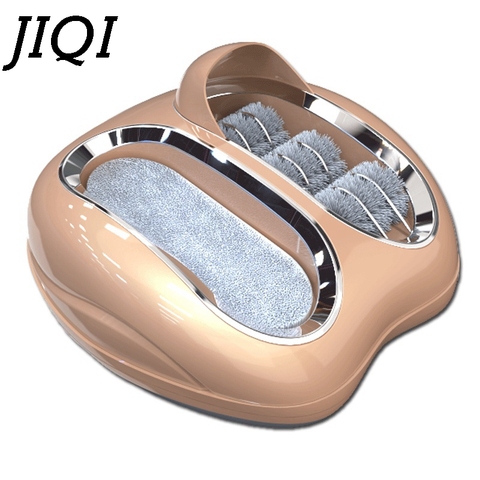 JIQI Eelectric очиститель подошвы обуви, умная Бриллиантовая стиральная щетка для подошвы, штепсельная вилка европейского стандарта ► Фото 1/2