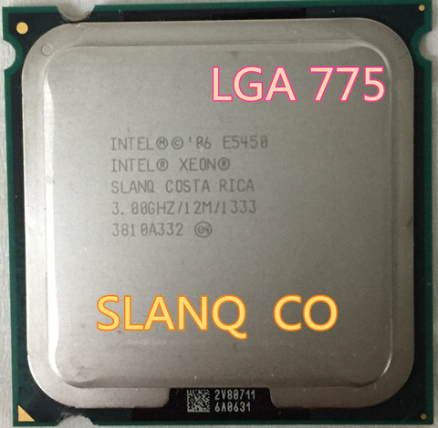 Четырехъядерный процессор Xeon E5450 SLANQ CO, подобен ЦП LGA775, работает на материнской плате LGA 775 без переходника ► Фото 1/1