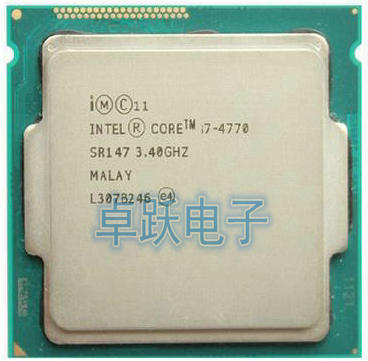 Процессор Intel Core I7 4770 I7-4770 i7 4770 CPU LGA 1150 четырехъядерный процессор рабочий процессор ► Фото 1/1