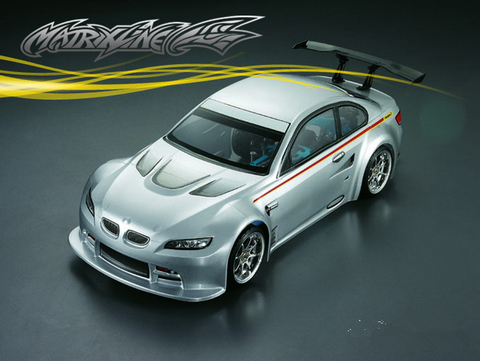 1 Набор M3 E90 1/10 drift RC PC корпус 195 ширина Прозрачная Чистая не окрашенная Дрифт корпус RC hsp hpi trax Tamiya ► Фото 1/3