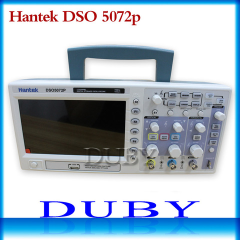 Hantek DSO5072P Цифровой осциллограф 70 МГц 2 канала 1GSa/s d Длина 24K USB ► Фото 1/5