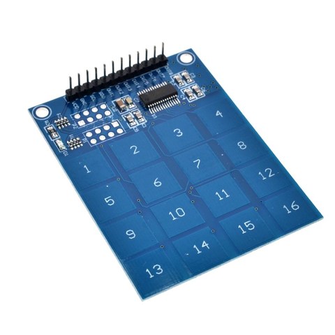 TTP229 16-канальный цифровой емкостный сенсорный выключатель Сенсор модуль для Arduino ► Фото 1/6
