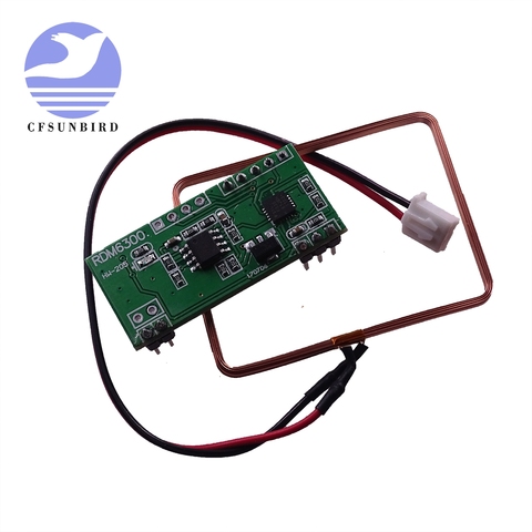 UART 125 кГц EM4100 модуль считывания идентификационных карт RFID RDM6300 (RDM630) для Arduino ► Фото 1/3