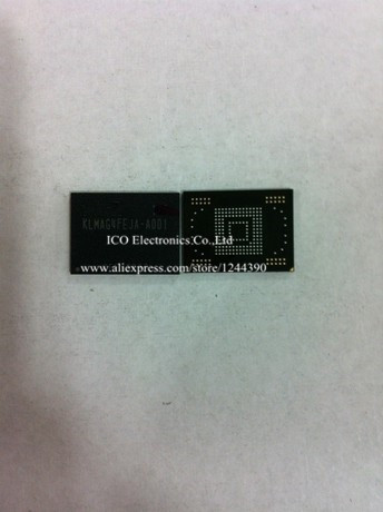 Абсолютно новый, для Samsung N8000 eMMC NAND, флэш-память, микросхема с запрограммированной прошивкой, 16 ГБ, KLMAG4FEJA-A001 A002 ► Фото 1/1