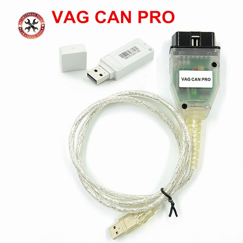 Профессиональный диагностический инструмент VAG CAN PRO 5.5.1 CAN BUS UDS K-line OBD2, программное обеспечение V5.5.1 VAG OBD VCP сканер ► Фото 1/6