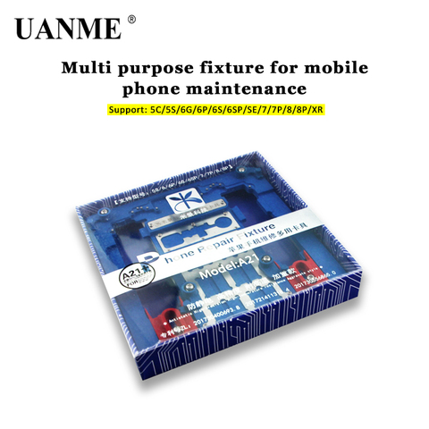 UANME MiJing A21 + держатель для печатной платы для iPhone XR/8P/8G/7P/7G/6SP/6S/6P/6G/5S/5C A10 A9 A8 инструмент для ремонта процессора A7 Nand ► Фото 1/6