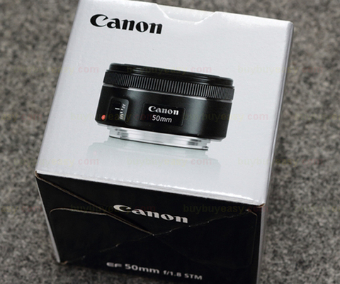 Объективы Canon 50 1,8 EF 50 мм f/1,8 STM для цифровых зеркальных фотокамер canon 650D 700D 750D 800D 60D 70D 80D 7D 5DII 5Ds 5diii ► Фото 1/1