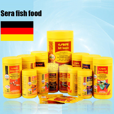 Еда для рыбы Sera, все виды для маленькой рыбы, креветки cichild discus betta guppy botton catfish ► Фото 1/5