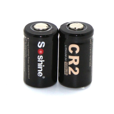 4 шт./лот Soshine 3 в 1000 мАч CR2 аккумулятор CR 2 литиевая батарея для светодиодного фонарика, налобный фонарь для велосипеда ► Фото 1/3