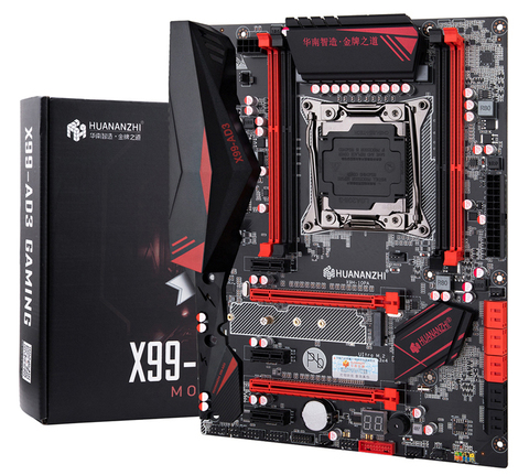 Материнские платы HUANANZHI X99 LGA 2011-3 DDR3 для ПК, компьютерные материнские платы, подходят для сервера RAM, настольной RAM M.2 SSD ► Фото 1/1