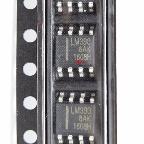 20 шт. LM393 LM393DR SOP-8 низкое напряжение источника питания компаратор ► Фото 1/1