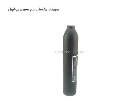 PCP пейнтбол цилиндр высокого давления HPA бутылка 0.45L 300bar 4500psi подводный Воздушный бак M18 * 1,5 нить алюминиевый сплав ► Фото 1/4