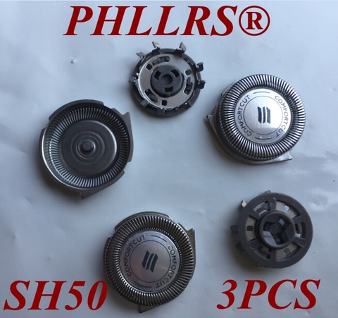 Сменная головка бритвы SH50 для philips, 3 шт., S5510, S5340, S5140, S5110, S5400, S9161, S5050, S7510, S5380, S5011, S5010 ► Фото 1/5