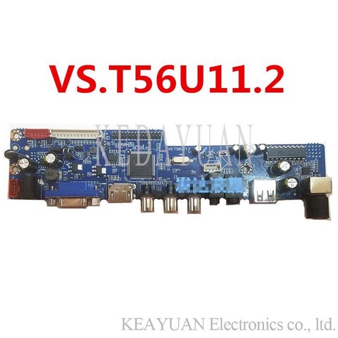 Бесплатная доставка VS.T56U11.2 жк светодиодный тв контроллер панель управления ► Фото 1/1