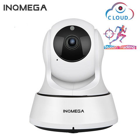 INQMEGA, 720 P , облачная IP камера, Wi-Fi, камера с автоматическим отслеживанием, 2 МП , домашняя, охранная, CCTV, сетевая камера, ночное видение, детский м... ► Фото 1/6