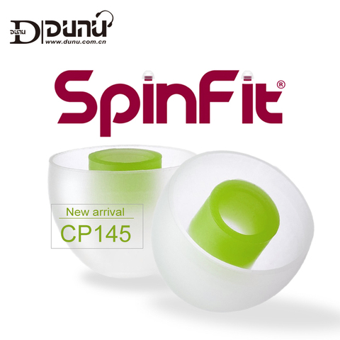 Danu SpinFit CP145 запатентованные 360 градусов свободные вращения Силиконовые амбушюры 4,5 мм сопло диаметр для дуну/onкио/KZ/TENNMARK наушники ► Фото 1/6