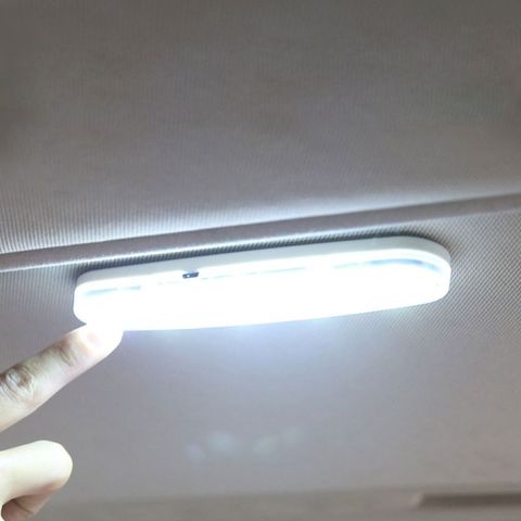 Универсальное освещение для салона автомобиля, USB Перезаряжаемый светильник для чтения, магнитный светодиодный светильник, внутренний пот... ► Фото 1/6