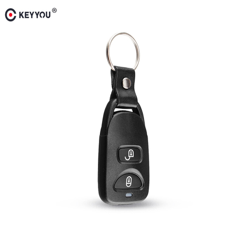 Чехол KEYYOU для дистанционного ключа с кнопкой 2 + 1 для Hyundai Tucson Elantra с 3 кнопками ► Фото 1/6