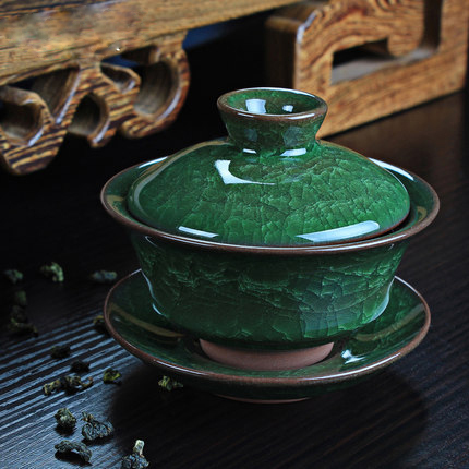 Чайный сервиз TANGPIN со льдом, керамический чайник gaiwan, чайная чашка, китайские чайные наборы кунг-фу ► Фото 1/1