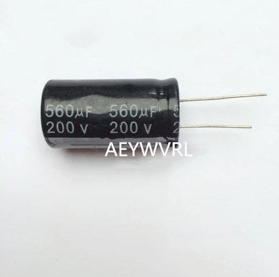 Высококачественный электролитический конденсатор 200 в 560 мкФ 18*50 мм для ЖК-платы электропитания 560 мкФ 200 в ► Фото 1/1