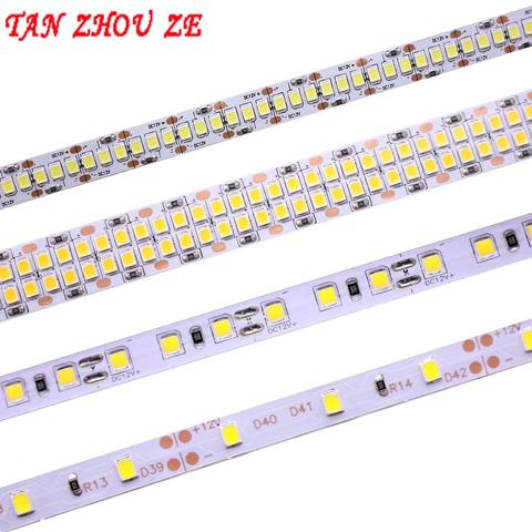 Светодиодный ленточный светильник, нейтральный белый ww 5M 2835 SMD DC24V 12V 60/120/240/480 светодиодов/m PCB 8 мм 10 мм 15 мм, светодиодный ленточный светильник... ► Фото 1/6