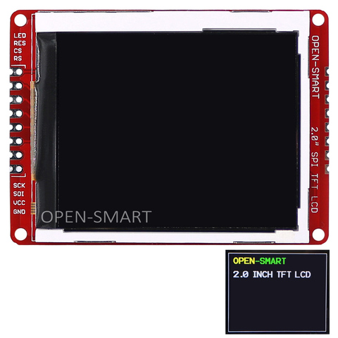 2,0 дюймов 176*220 серийный SPI TFT ЖК-экран Breakout модуль с PAD и SMD контакты для Arduino Nano Pro Mini UNO R3 Mega2560 ► Фото 1/3