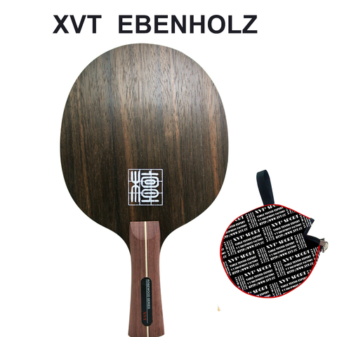 Карбоновое лезвие XVT Ebony Ebenholz 7 для настольного тенниса, лезвие для пинг-понга, чехол для чехла ► Фото 1/2