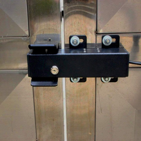 Открытый Водонепроницаемый Автоматический дверной замок для автоматических распашных ворот, управление доступом к двери ► Фото 1/5