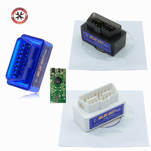 Автомобильный сканер OBD V2.1 mini ELM327 OBD2 Bluetooth, автомобильный тестер OBDII 2 ELM 327, диагностический инструмент для Android, Windows, Symbian ► Фото 1/6