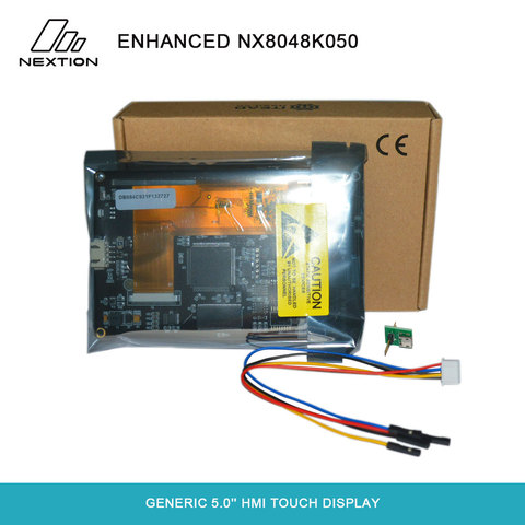 Nextion Enhanced NX8048K050-5,0 ''HMI сенсорный ЖК-дисплей, модуль экрана, встроенный RTC/Большая емкость вспышки/более быстрая фотография ► Фото 1/6