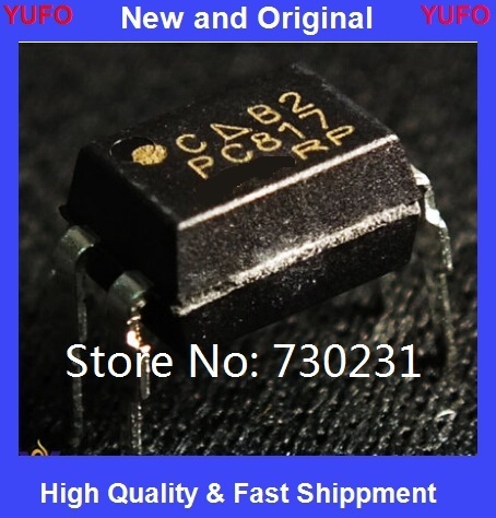 Бесплатная доставка, 20 шт./лот PC817C PC817 EL817 EL817C DIP-4 817 транзистор, Выходная оптопара ► Фото 1/1