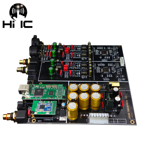 Hi-Fi аудио Двухъядерный 2 * ES9038PRO ЦАП Декодер плата TCXO XLR RCA выход ► Фото 1/1