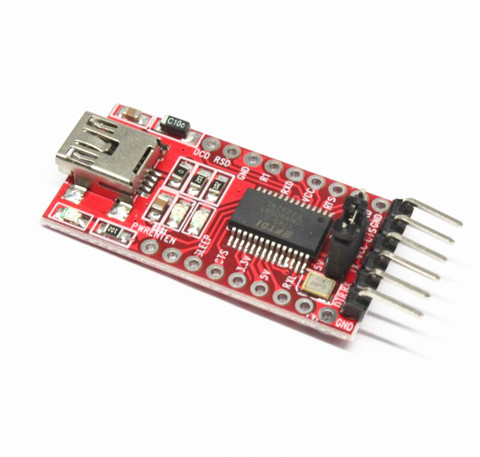 Последовательный модуль адаптера FT232RL FTDI USB 3,3 В 5,5 В в TTL для мини-порта Arduino FT232, 1 шт. ► Фото 1/6