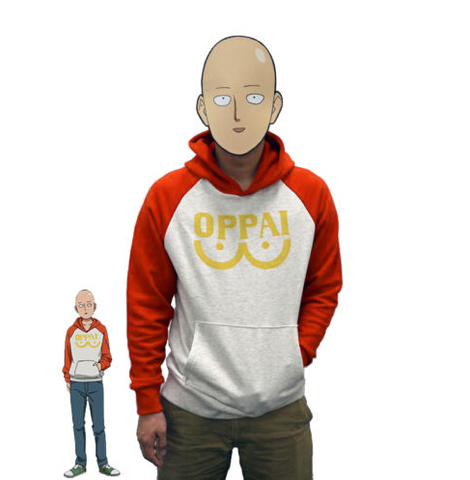 Костюм для косплея с капюшоном и надписью «One Punch Man» ► Фото 1/1