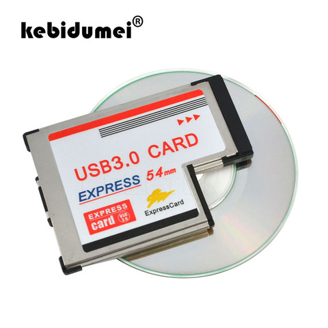 Карта kebidumei Express 54 мм к USB 3,0x2, порт Expresscard PCI-E к USB, адаптер, конвертер для ноутбука, ноутбука ► Фото 1/6