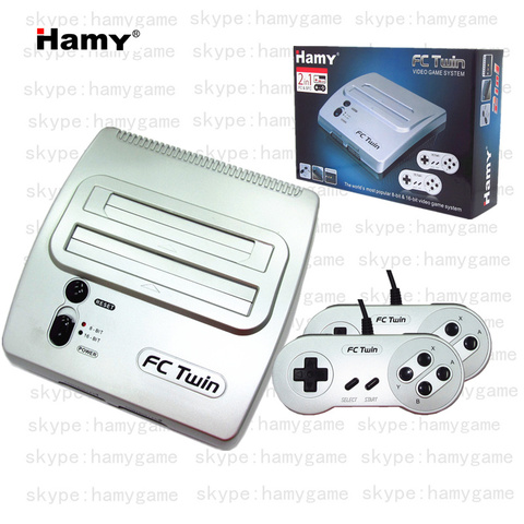 Игровая приставка HAMY, 16-битная развлекательная система TV/Video Game console, для игр как в Северную Америку, так и в японские игры Super NES, компьютер Fami ► Фото 1/6