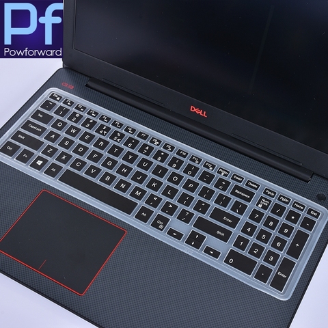 Силиконовая защитная накладка на клавиатуру ноутбука Dell Inspiron 15 15,6 3000 5000 7000 Series G3 G5 G7 Gaming Series ► Фото 1/6