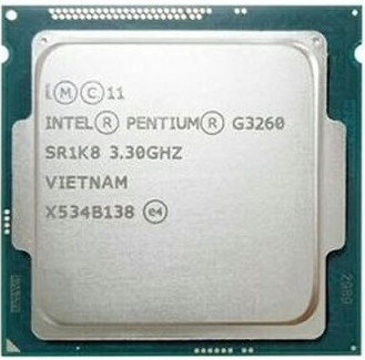 Процессор Intel Pentium G3260 g3260, двухъядерный процессор SR1K8 3,3 ГГц 3 Мб LGA1150, протестированный 3260 ЦП ► Фото 1/1