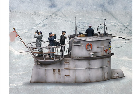 Новое поступление 1/35, наборы моделей с бюстом из смолы, членская группа подводных лодок (без подводной лодки), нераскрашенные ► Фото 1/5