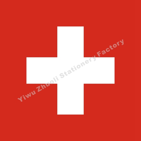 Швейцарский Флаг 120x см (4x4 фута) г 100D полиэстер, высококачественный баннер с двойной строчкой, бесплатная доставка ► Фото 1/4