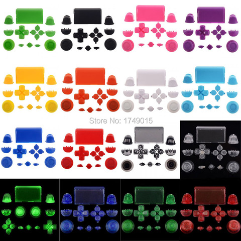 Набор кнопок-триггеров R2 L2 R1 L1 для Playstation Dualshock 4 PS4 DS4, аксессуары для контроллера, 17 цветов ► Фото 1/6