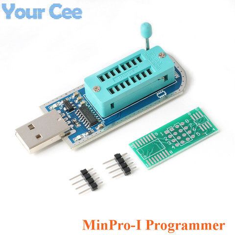MinPro I программатор 24 25 горелка, высокоскоростной программатор материнская плата USB маршрутизация LCD Flash 24 EEPROM 25 SPI PLASH Chip ► Фото 1/6