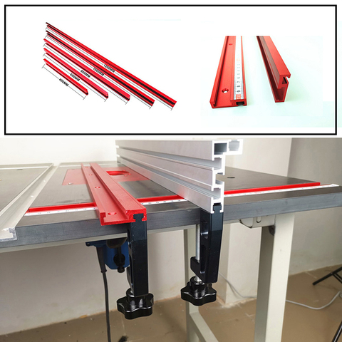 1 шт., Т-образная направляющая из алюминиевого сплава, 400/600/800 мм ► Фото 1/6