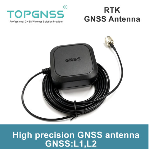 Высокоточная gnss антенна RTK GPS антенна GNSS GPS GLONASS антенна на GALILEO для Φ модуль GNSS L1,L2, ► Фото 1/4