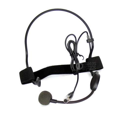 Профессиональный мини-Конденсаторный Микрофон XLR 3 Pin TA3F с повязкой на голову, гарнитура, микрофон для беспроводной системы, передатчик ауди... ► Фото 1/6