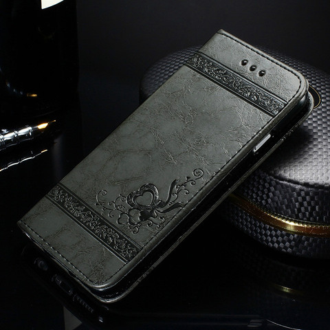 Деловой кожаный чехол-книжка для Samsung Galaxy S8 S9 10 Plus, чехол-бумажник с подставкой для Samsung S7 S6 Edge Note 10 S20, сумка для телефона ► Фото 1/6