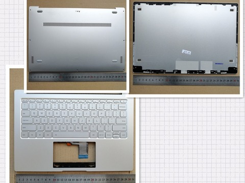 Новый верхний чехол для ноутбука, ЖК-задняя крышка + верхний чехол + нижний чехол + подставка для клавиатуры для xiaomi AIR 13,3